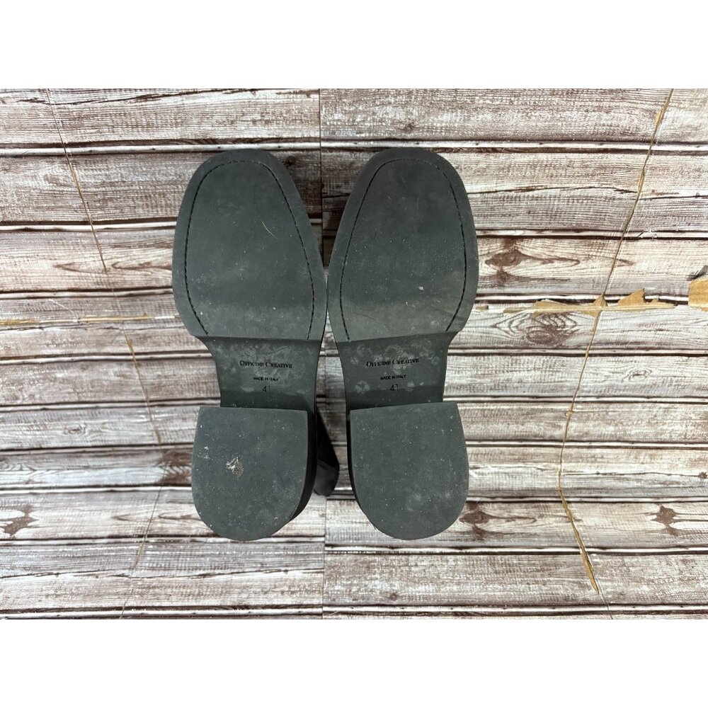Officine Creative Liberty 001 Chelsea boots size 41 US 11W 8M handcrafted $745 - Picture 7 of 11
